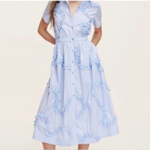 Kate Spade New York x Target - Ribbon Short Sleeve Midi Shirtdress